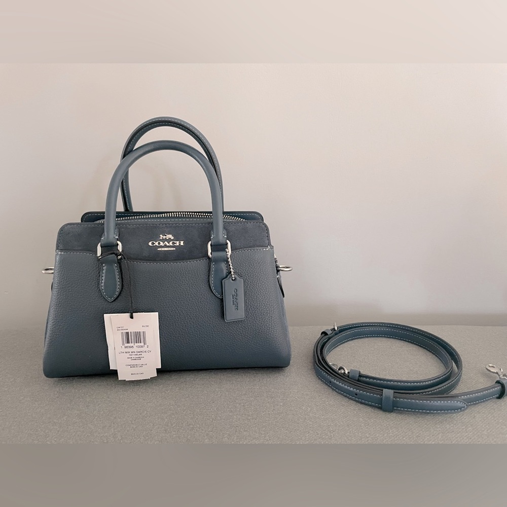 Coach mini Darcie carryall satchel crossbody